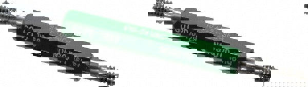 Plug Thread Gage: #10-24 Thread, 3B Class, Double End, Go & No Go